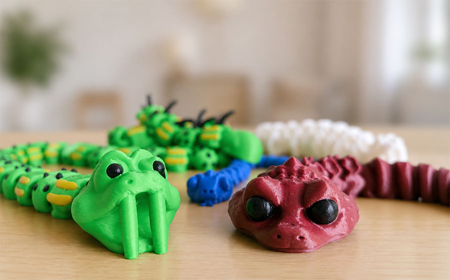 3d printed snake generator 5